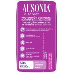 Ausonia Discreet Compresas Ultra Día y Noche 12 uds