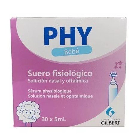 Phy Suero Fisiologico Monodosis 30x5 ml