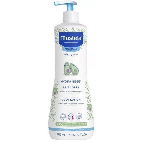 Mustela Hydra-Bebé Leche Corporal Aguacate Bio 750