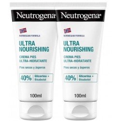 Comprar Neutrogena Crema Pies Ultra Hidratante Pies Secos y Ásperos 2x100 ml