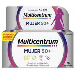 Comprar Multicentrum 50+ Mujer 90 Comprimidos