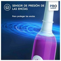 Oral-B Cepillo Eléctrico PRO 1 Junior Morado +6 Años