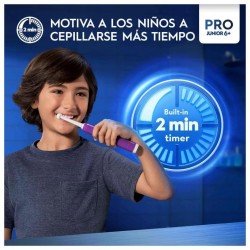 Oral-B Cepillo Eléctrico PRO 1 Junior Morado +6 Años