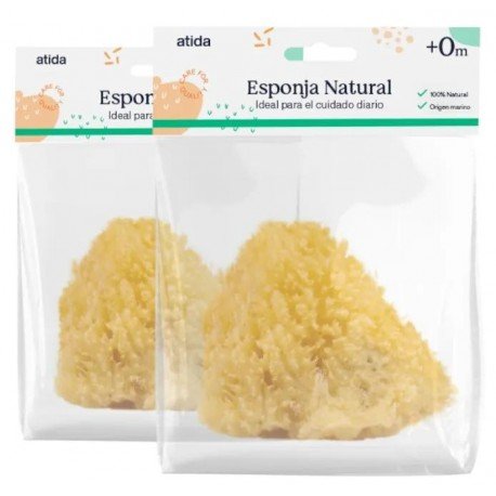 Atida Baby Esponja Natural 2 uds