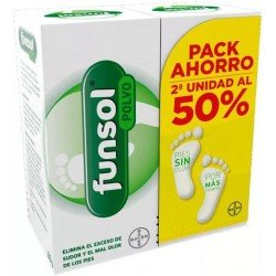 Comprar Funsol Polvo Desodorante Pies 2x60 gr (2ª al 50% descuento)