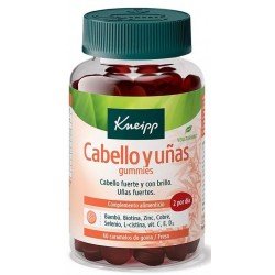 Comprar Kneipp Gummies Cabello y Uñas con Biotina y L-Cisteína 60 Gominolas