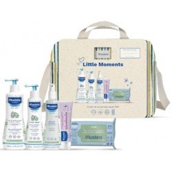 Comprar Mustela Bolsa de Paseo Little Moments Rayas 5 Productos de Higiene
