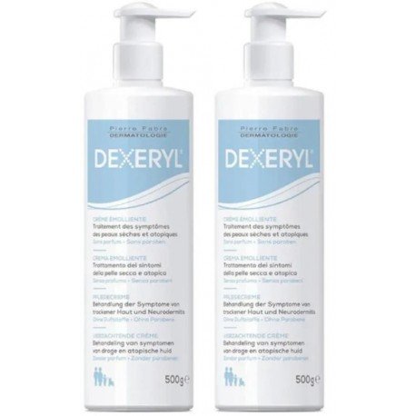 Dexeryl Crema Emoliente 2x500 ml
