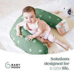 Babymoov B Love Cojín de Lactancia y Maternidad 2 en 1 Wind Green