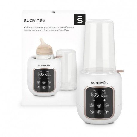 Suavinex Calientabiberones y Esterilizador 2 en 1