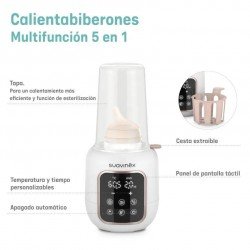 Suavinex Calientabiberones y Esterilizador 2 en 1