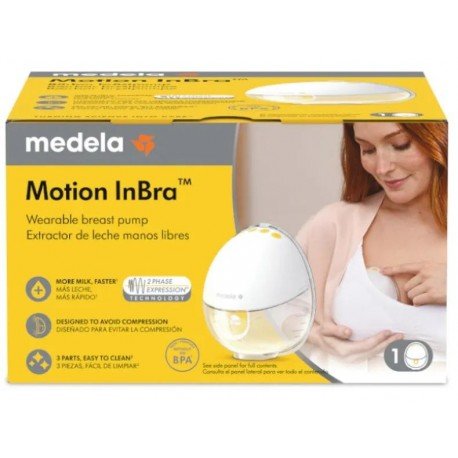 Medela Motion Inbra Simple Sacaleches Eléctrico Manos Libres