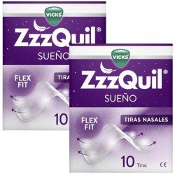 Comprar ZzzQuil Sueño Tiras Nasales Respira y Duerme Mejor 2x10 uds