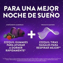 ZzzQuil Sueño Tiras Nasales Respira y Duerme Mejor 3x26 uds