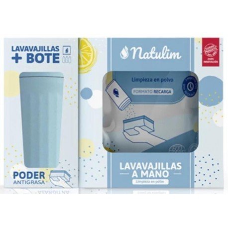 Natulim Lavavajillas a Mano 250 gr + Vaso