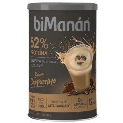 Comprar BiManán 52% Proteína Batido Capuccino 360 gr
