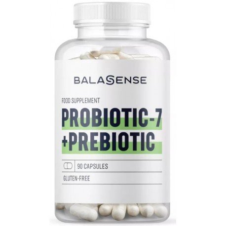 Balasense Probióticos-7 y Prebióticos 90 Cápsulas