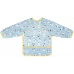 Comprar Badabulle Babero Manga Larga Azul