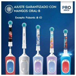 Oral-B Stages Power Recambios Cepillo Eléctrico Kids Spiderman Pack 4 uds