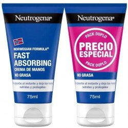 Comprar Neutrogena Crema de Manos Reparadora Absorción Rápida 2x75 ml