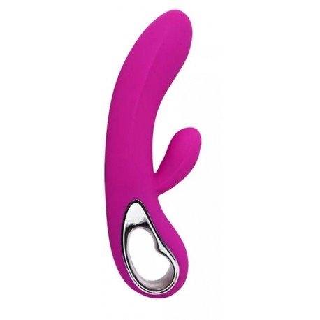 Love Vibrador Elmer Recargable 12 Funciones Pretty Rosa