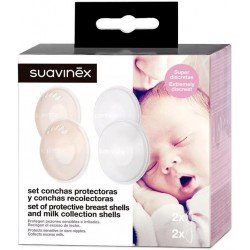 Comprar Suavinex Set 2 Conchas Protectoras y 2 Conchas Recolectoras