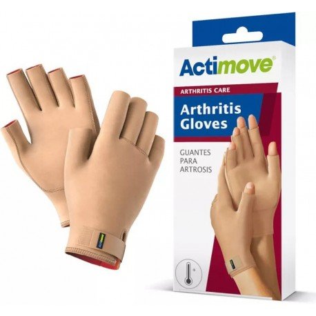 Actimove Artritis Guante, Color Beige, Talla S
