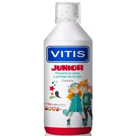 Vitis Colutorio Junior Tutti Frutti +6 Años Sin Alcohol 500 ml