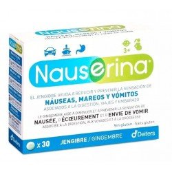 Comprar Nauserina Antimareos Jengibre 30 Comprimidos