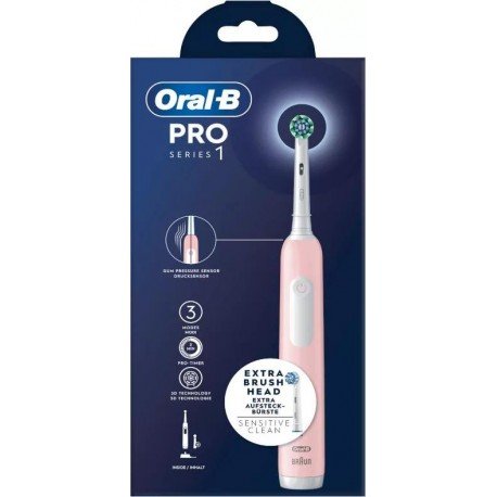 Oral-B Cepillo Eléctrico PRO 1 Rosa