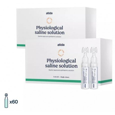 Atida Suero Fisiológico 60x5 ml