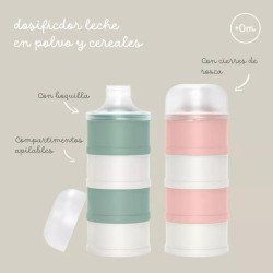 Suavinex Dosificador Leche en Polvo y Cereales Rosa
