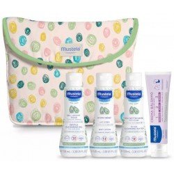 Comprar Mustela Neceser Little Moments Lunares 4 Productos de Higiene
