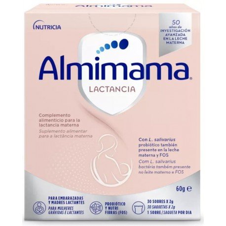 Almimama Lactancia Probiótico 30x2gr Sobres