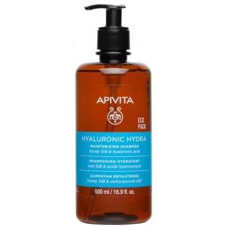 Apivita Hyaluronic Hydra Champú Ecopack 500 ml