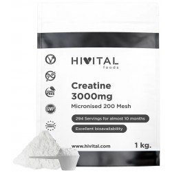 Comprar Hivital Creatina 3000 mg 1 kg