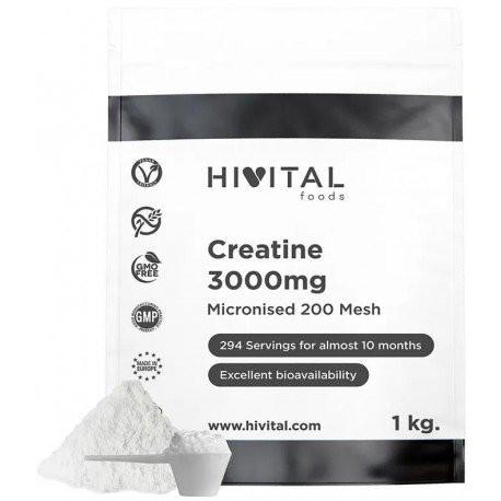 Hivital Creatina 3000 mg 1 kg