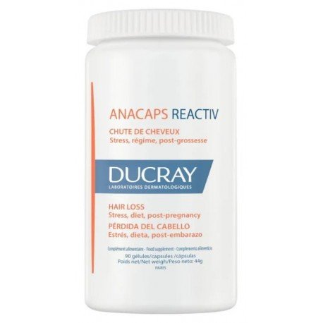 Ducray Anacaps Reactiv Concentrado 90 Cápsulas