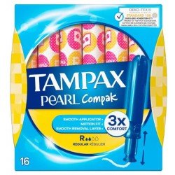 Comprar Tampax Pearl Compak Tampones Regular 16 uds