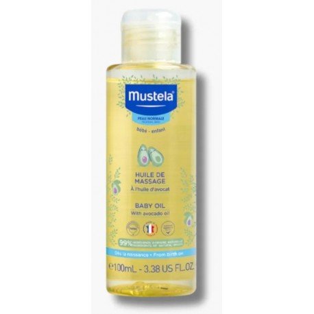 Mustela Aceite de Masaje con Aceite de Aguacate 100 ml