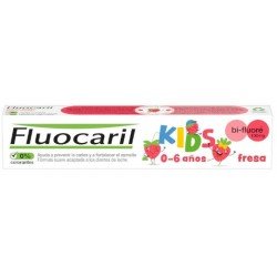 Comprar Fluocaril Kids Gel Dentífrico 0-6 Años Fresa 75 ml