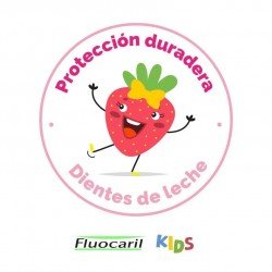 Fluocaril Kids Gel Dentífrico 0-6 Años Fresa 75 ml