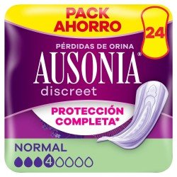 Comprar Ausonia Discreet Compresas Normal Pérdidas Orina Mujer 24 uds