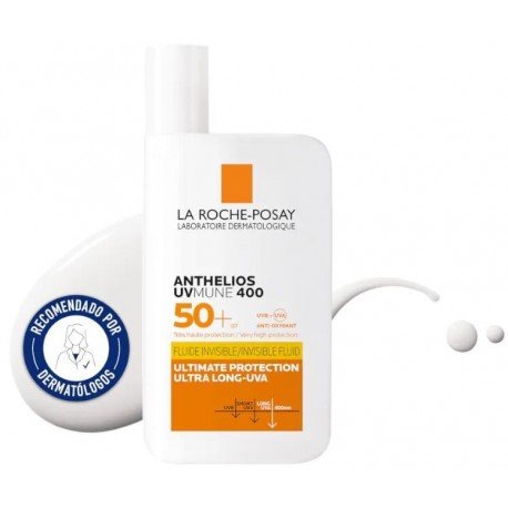 La Roche Posay Anthelios UV-MUNE 400 Fluido Acabado Invisible SPF50+ 50 ml
