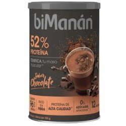 Comprar BiManán 52% Proteína Batido Chocolate 360 gr