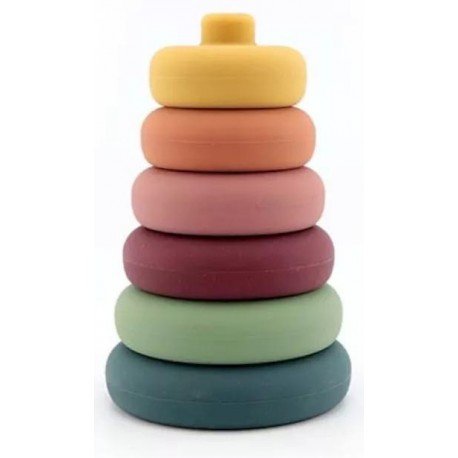 Nûby Anillos Apilables Silicona +6m