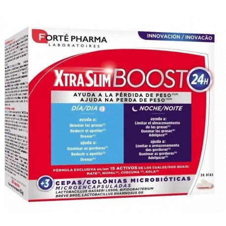 Forté Pharma Xtraslim Boost 120 Cápsulas