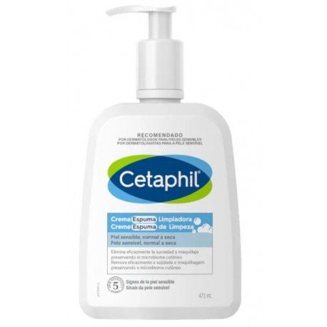 Cetaphil Crema Espuma Limpiadora 473 ml