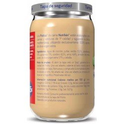 Nutribén Potitos Variados Pollo, Cordero, Merluza y Frutas +6m 4 uds