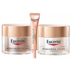Comprar Eucerin Hyaluron-Filler Elasticity Crema Día 50 ml + Crema Noche 50 ml + Contorno Ojos 15 ml